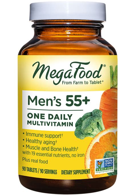 Megafood Mens 55 One Daily Multivitamin Formerly Men Over 55 One Da