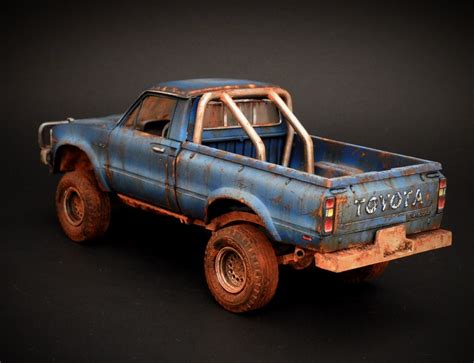 Post Apocalyptic 1984 Toyota Pickup Truck By Andrew Schaffert · Puttyandpaint