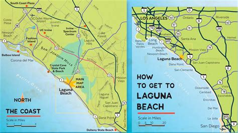 Laguna Beach Area Map