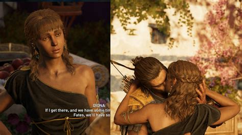 Assassins Creed Odyssey Diona Romance Alexios Naughty Gaming