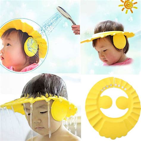 Joyfeel Adjustable Baby Kid Toddlers Hair Wash Hat Shampoo Bath Bathing