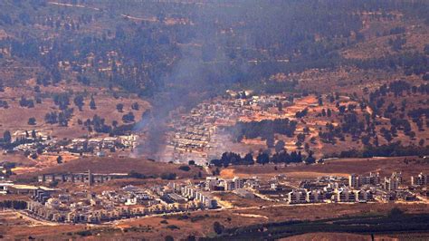 Tensions Flare Again Along Israel Lebanon Border The New York Times
