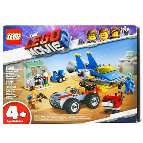Lego 70821 Emmet And Bennys ‘build And Fix Workshop Lego Movie 2 Spaceship Buggy