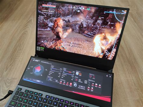 Rog Zephyrus Duo 15 Herný Notebook S Dvomi Displejmi Hardvérový