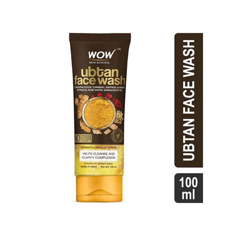 Wow Skin Science Ubtan Face Wash Price Buy Online At ₹220 In India