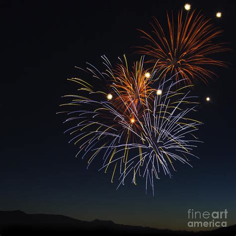 Summer Fireworks 1 Photograph By Sonya Lang Fine Art America