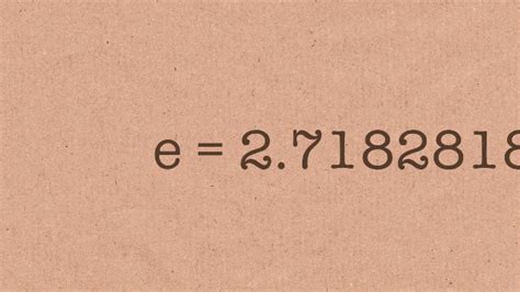 What Does E Mean In Math Equations Tessshebaylo