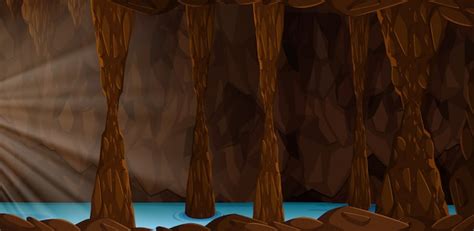 Premium Vector Inside The Mystery Dark Cave