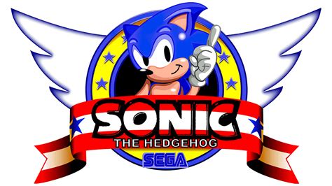 Sonic With Sega Logo