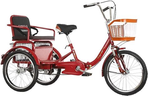 Adult Tricycles 20inch 3 Wheel Bikes Bicycles Cruise Trike For Seniors