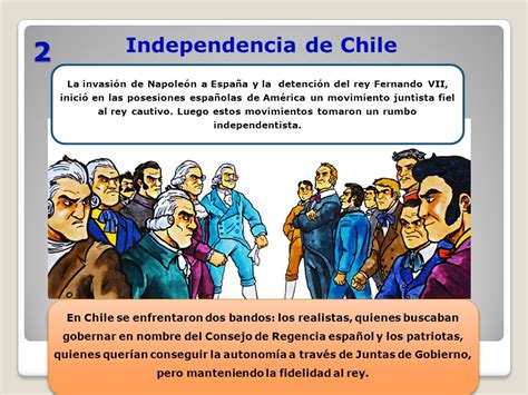 Proceso Independencia De Chile Para Niños