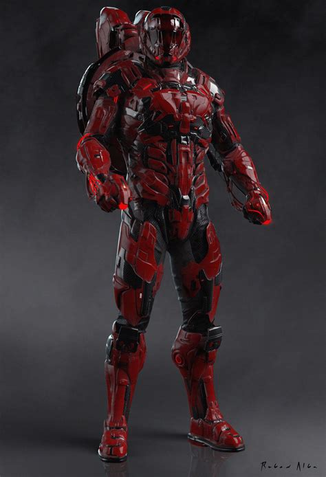 Hard Surface Training Armor Concept Futuristic Armour Sci Fi Armor