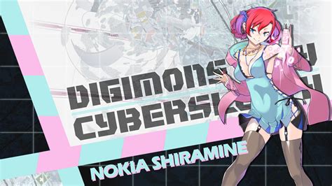 Digimon Cyber Sleuth Nokia Shiramine By Dizzy612 On Deviantart