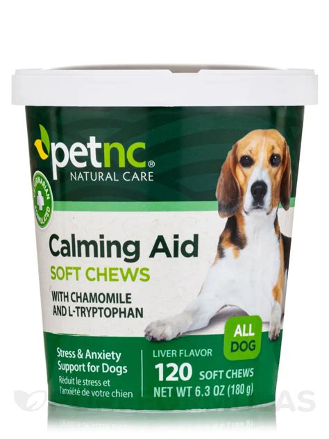 Dog Calming Formula Soft Chews 120 Tablets Petnc Natural Care