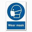 Safety Signs - Wear Mask Sign