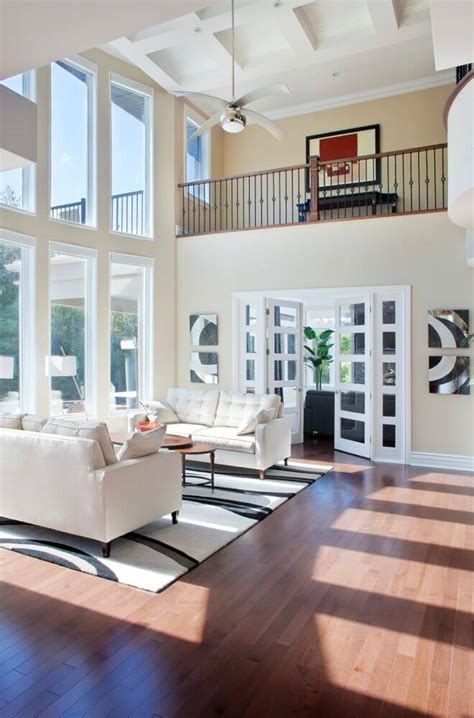 54 Living Rooms With Soaring 2 Story And Cathedral Ceilings