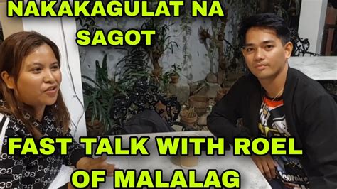 Fast Talk With Roel Of Malalaginaabangan Ng Lahatrea Olarte Youtube