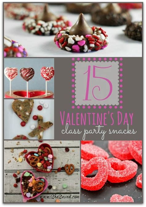 15 Valentines Day Class Party Snacks Shesaved Class Party Snacks
