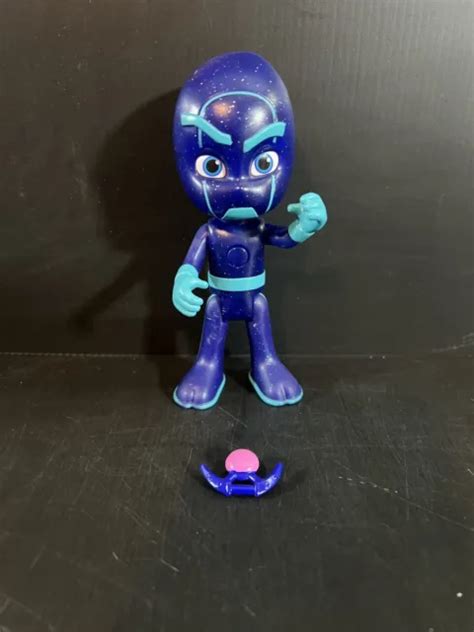 Pj Masks Night Ninja Villain Figure 3 Tall Disney Jr Blue Glitter 6