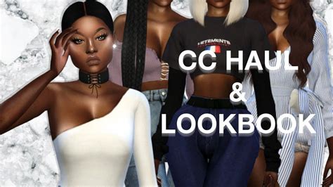 The Sims 4 Cute Cc Haul Lookbook And Links Youtube