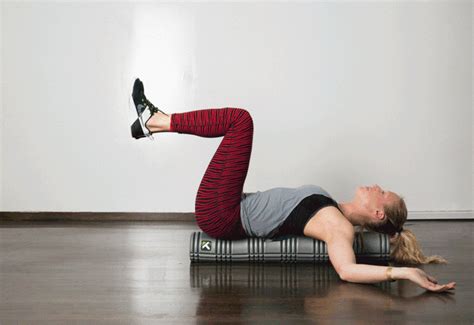 The Best Strength Moves You Can Do With A Foam Roller Foam Roller Workout Chart Fitness Works