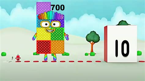 New Numberblock The Rest Of 700s 790s Educational Learn To Count