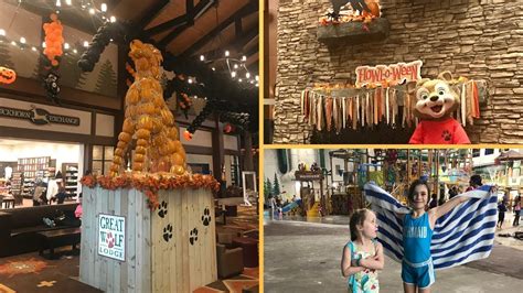 Great Wolf Lodge Howl O Ween Water Park And Halloween Fun Youtube