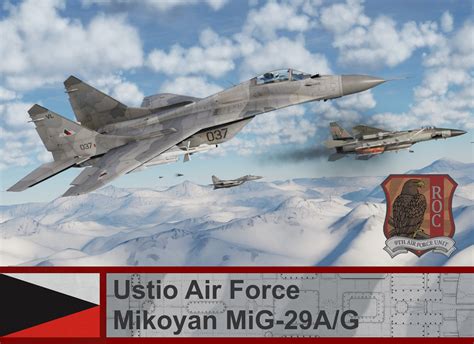 Ustio Air Force Mig 29ag Ace Combat Zero 09th Afu