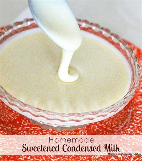 The milk is then canned for consumer consumption and commercial use in baking. Homemade Sweetened Condensed Milk -Every cook has found themselves in… | Homemade sweetened ...