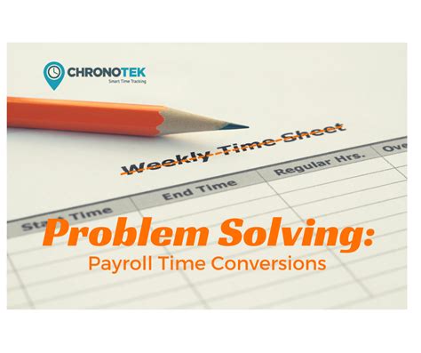 How To Convert Minutes Payroll Time Conversions Chronotek