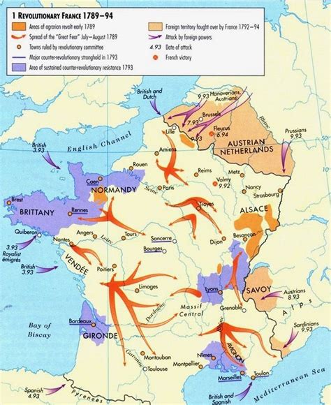 French Revolution Battle Map