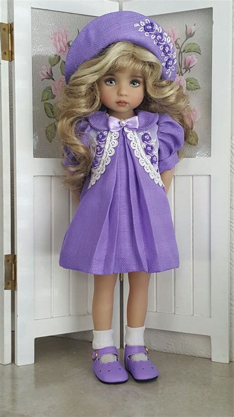 Handmade Vintage Style Dress Set Made For Effner Little Darling Dolls