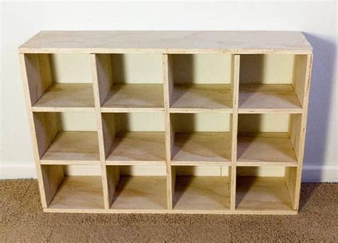 Ez Cube Mini 3x3 Shelf Wood Cube Shelves Wood Storage Cubes Etsy In