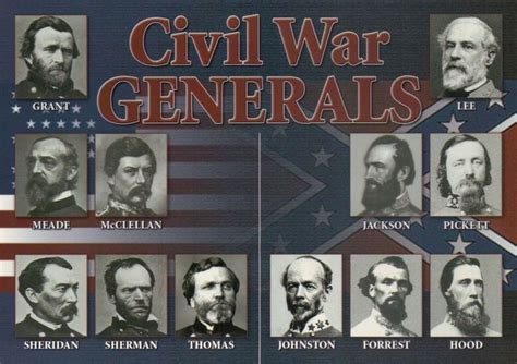 Ulysses S Grant Civil War Flag Civil War Union Confederate Generals