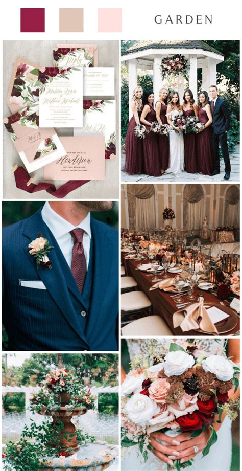 Top 8 Rose Gold And Burgundy Wedding Color Ideas 2024
