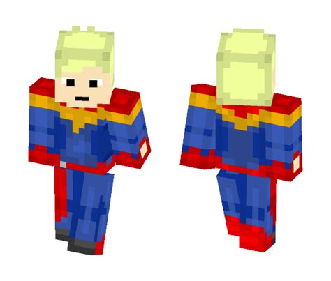 Download Captain Marvel Minecraft Skin For Free Superminecraftskins