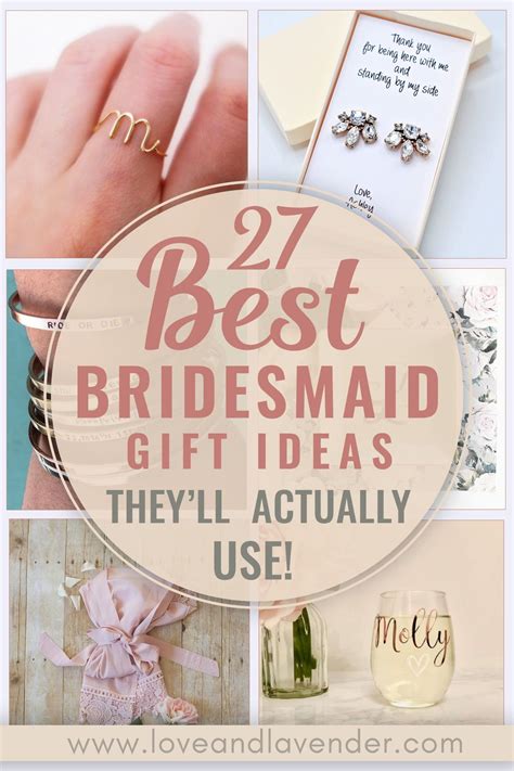 27 Best Bridesmaid Gift Ideas They Ll Actually Use Wedding Gifts