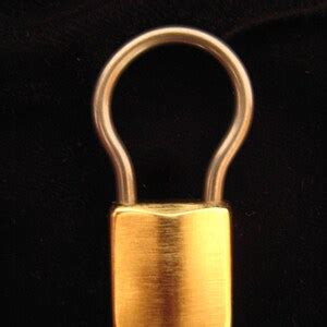 Piercing Padlock Chastity Lock Genital Lock Intimate Etsy