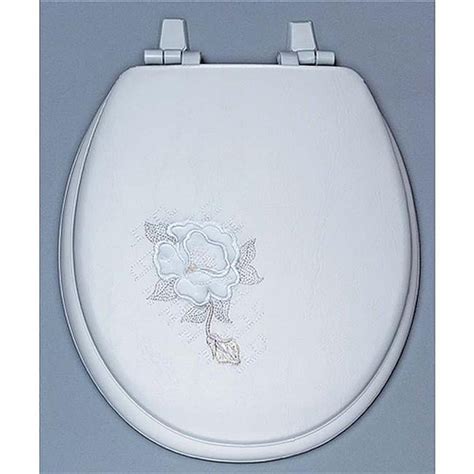 Centoco Hps20sr 001 Summer Rose Embroidered Soft Vinyl Toilet Seat