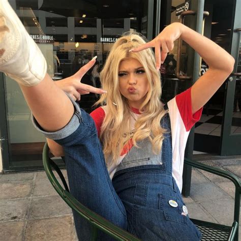 The Overalls Of Jean Worn By Loren Gray On His Account Instagram Spotern