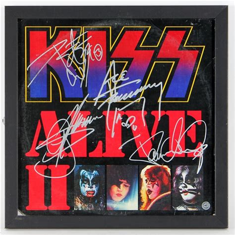 Lot Detail KISS Alive II Fully Signed Album