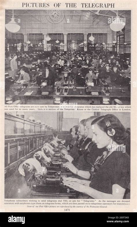 The Telegraph Vintage Photos Of Workers In The The Central Telegraph Office In London S