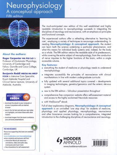 Neurophysiology A Conceptual Approach Fifth Edition Paperback 5th