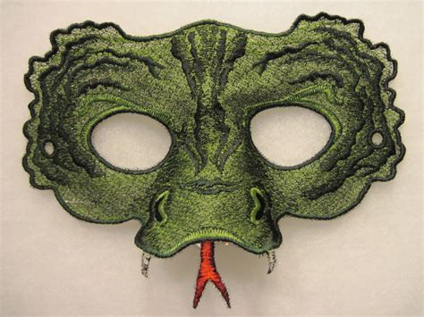 Snake Reptile Mask By 1274periwinklelane On Etsy