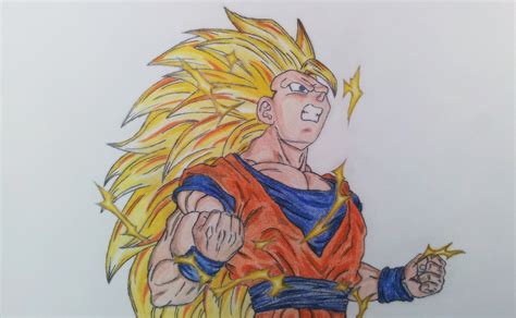 Drawing Goku Ssj3