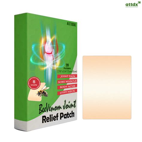 Attdx Beevenom Joint Relief Patch Homofly