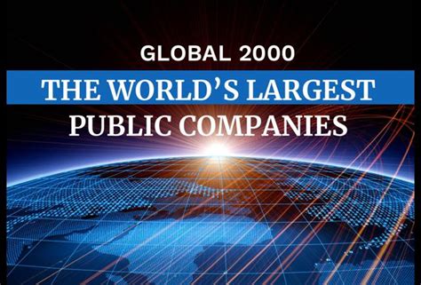 the world s largest public companies list
