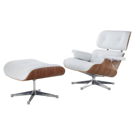 They are models 670 (lounge chair) and 671 (ottoman), a luxury chair and matching stool, commissioned by herman miller and released in 1956. Eames Style Lounge Chair and Ottoman - The Natural ...