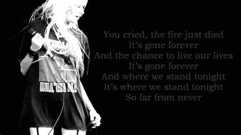 The Pretty Reckless Far From Never Lyrics Chords