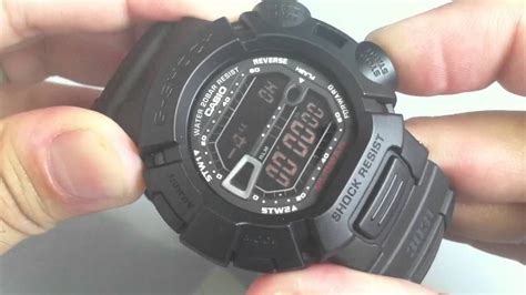 Casio G Shock Mudman Military Blackout Watch G9000ms 1 Youtube
